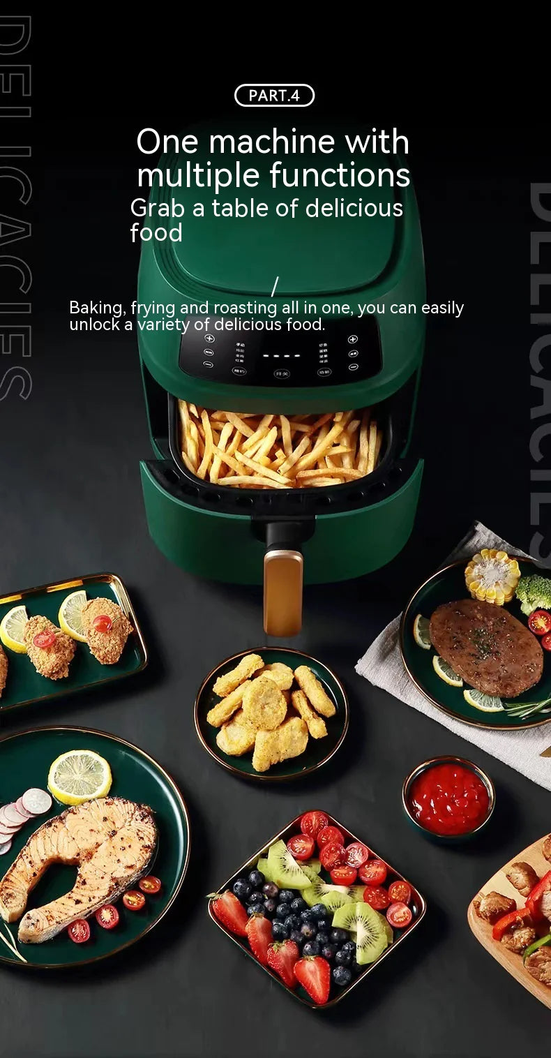 8L Air Fryer Machine Deep Frying Pan