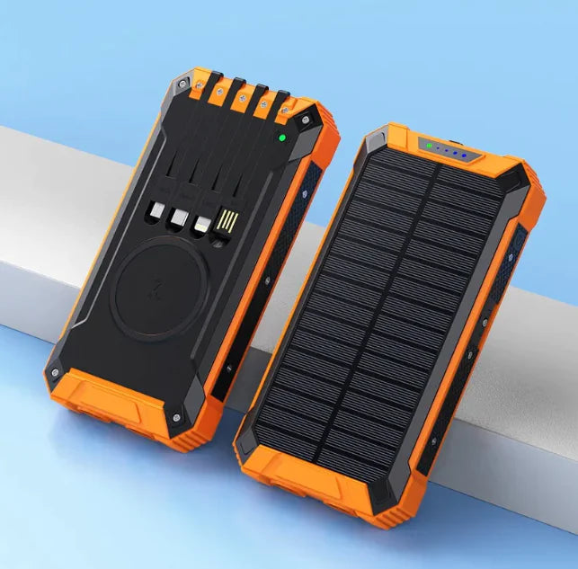 Solar Charge Wireless Power Bank