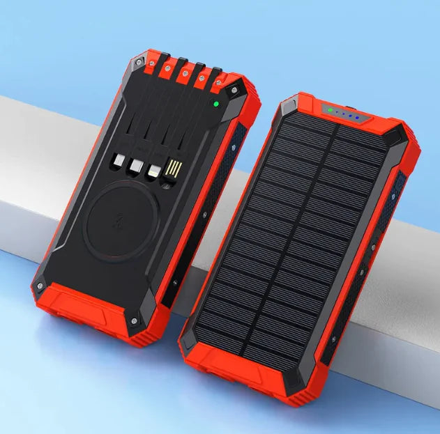 Solar Charge Wireless Power Bank