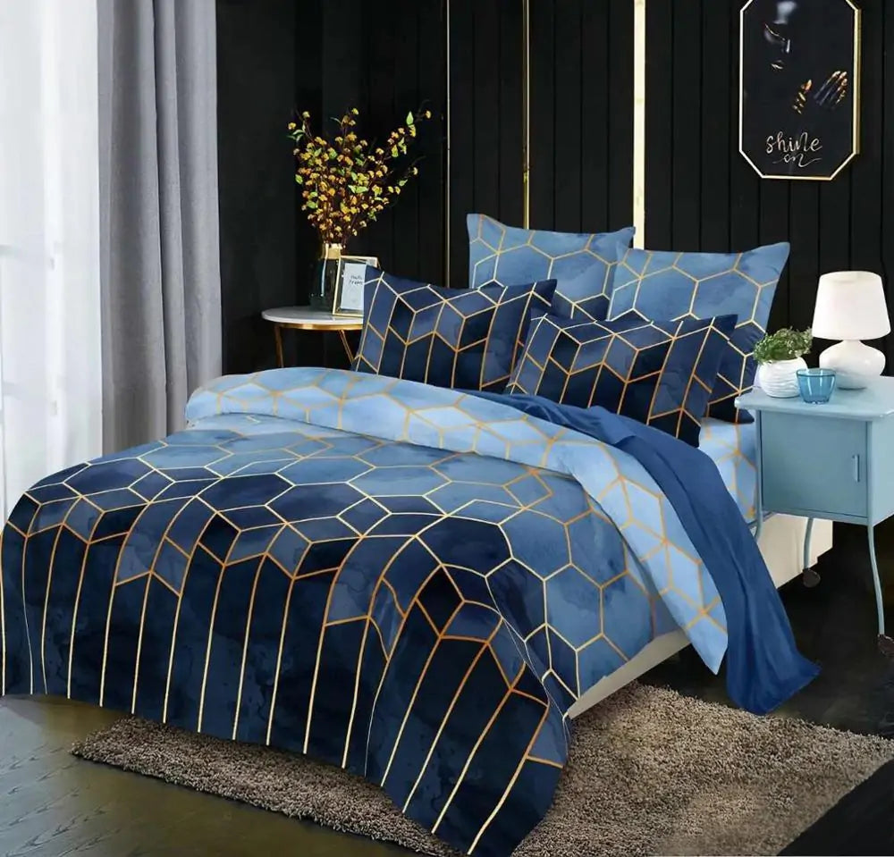 Geometry Comforter Bedding Set