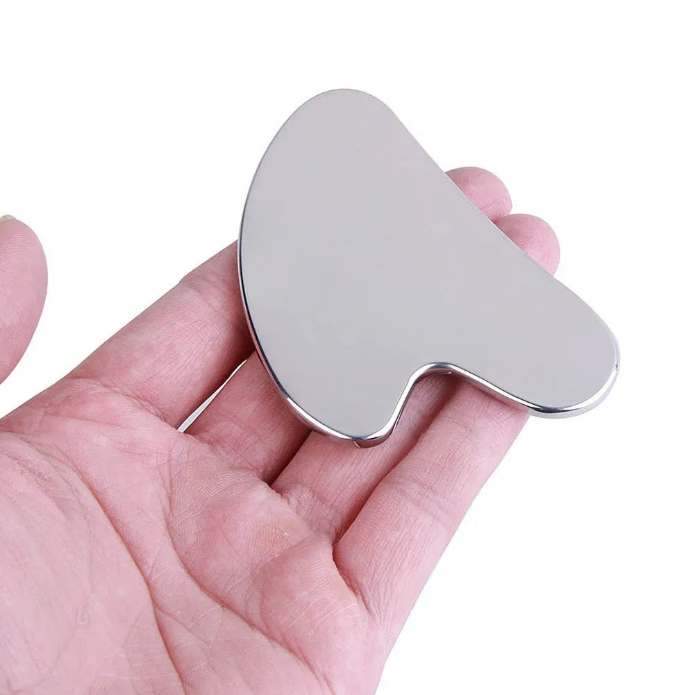 Heart-Shaped Stainless Steel Gua Sha