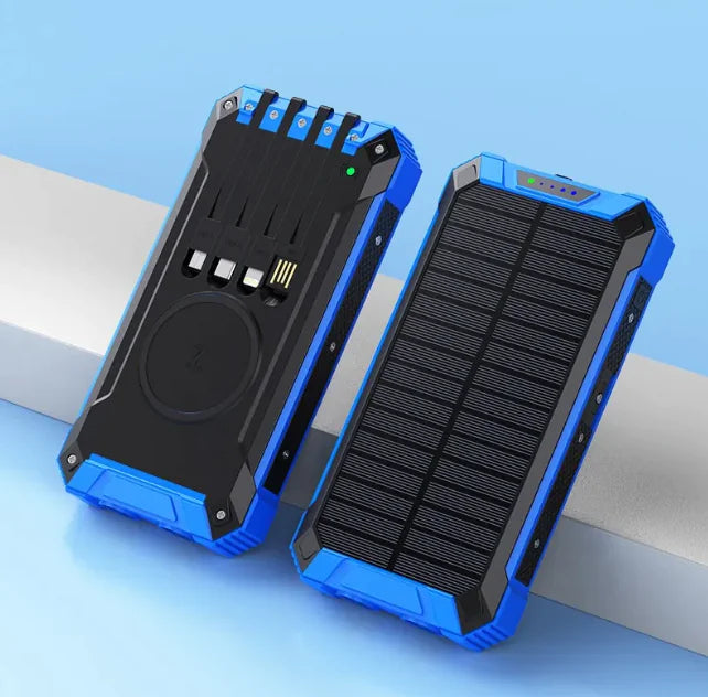 Solar Charge Wireless Power Bank