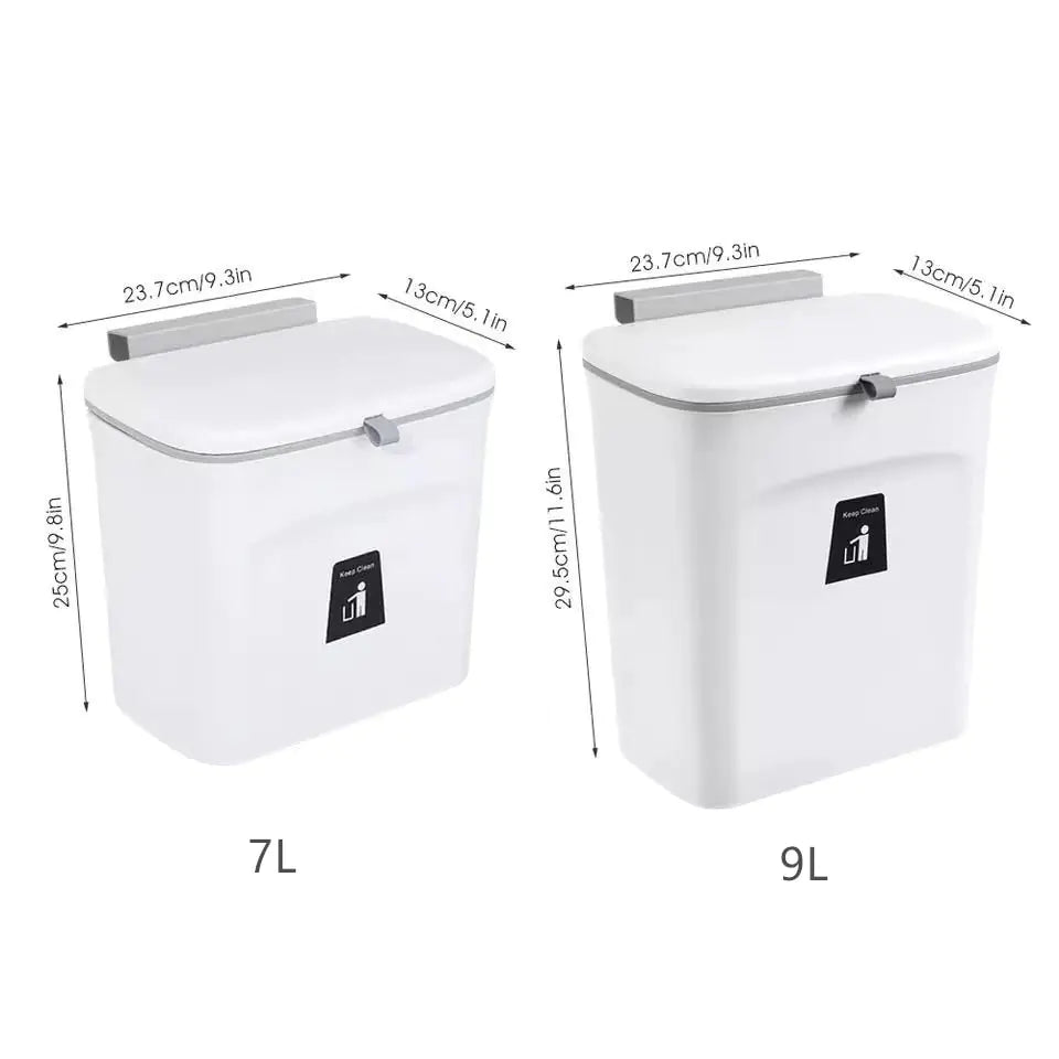 Kitchen Trash Can Kitchen Waste Bin Kitchen Garbage Cans Recycle Rubbish Bin for Kitchen Dustbin Garbage Bin Trash Bin Trashcan