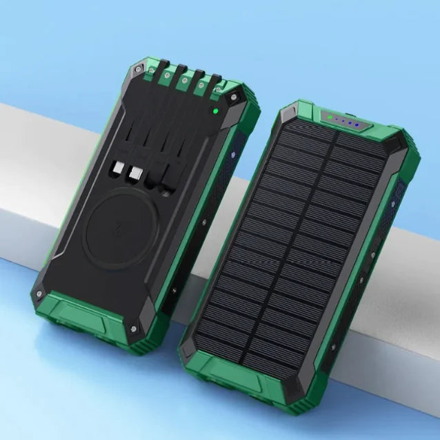 Solar Charge Wireless Power Bank