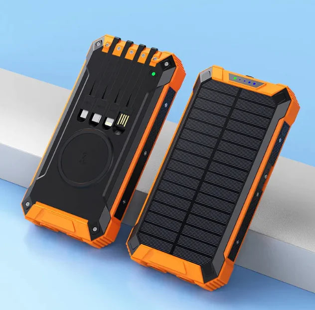 Solar Charge Wireless Power Bank