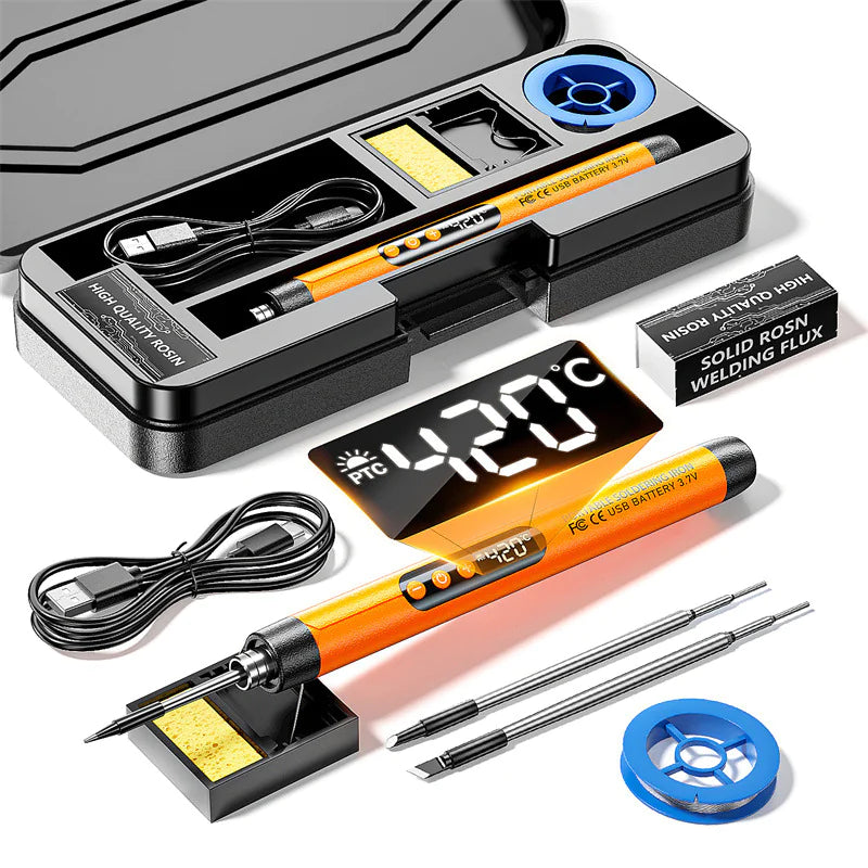 Mini USB Soldering Iron Kit