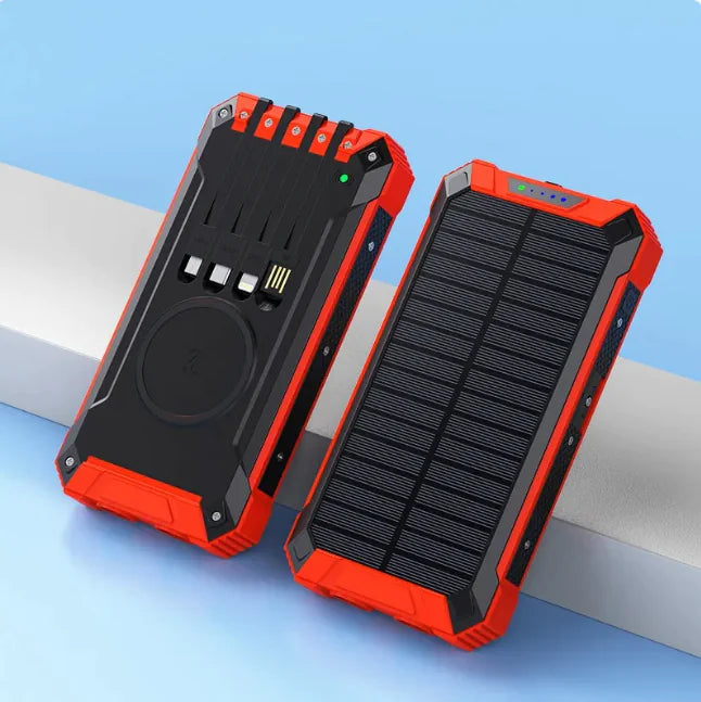 Solar Charge Wireless Power Bank