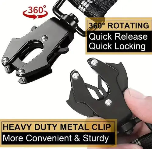 Heavy Duty Tactical Bungee Dog Leash