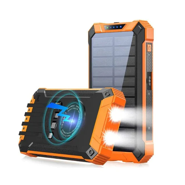 Solar Charge Wireless Power Bank