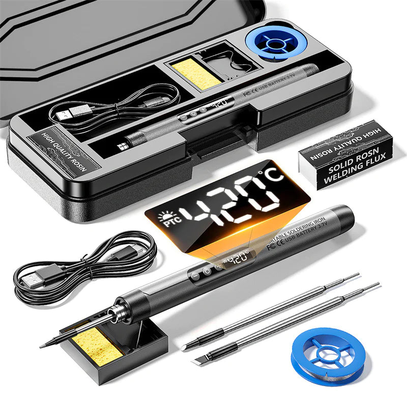 Mini USB Soldering Iron Kit