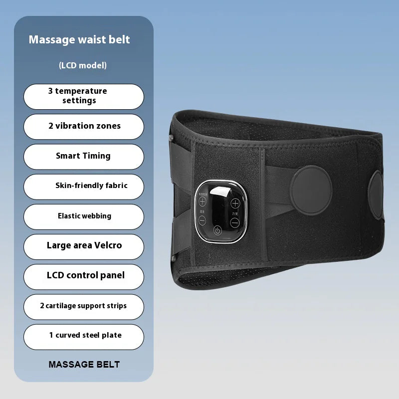 Rechargeable Waist and Back Massage Belt