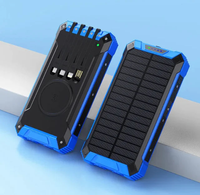 Solar Charge Wireless Power Bank